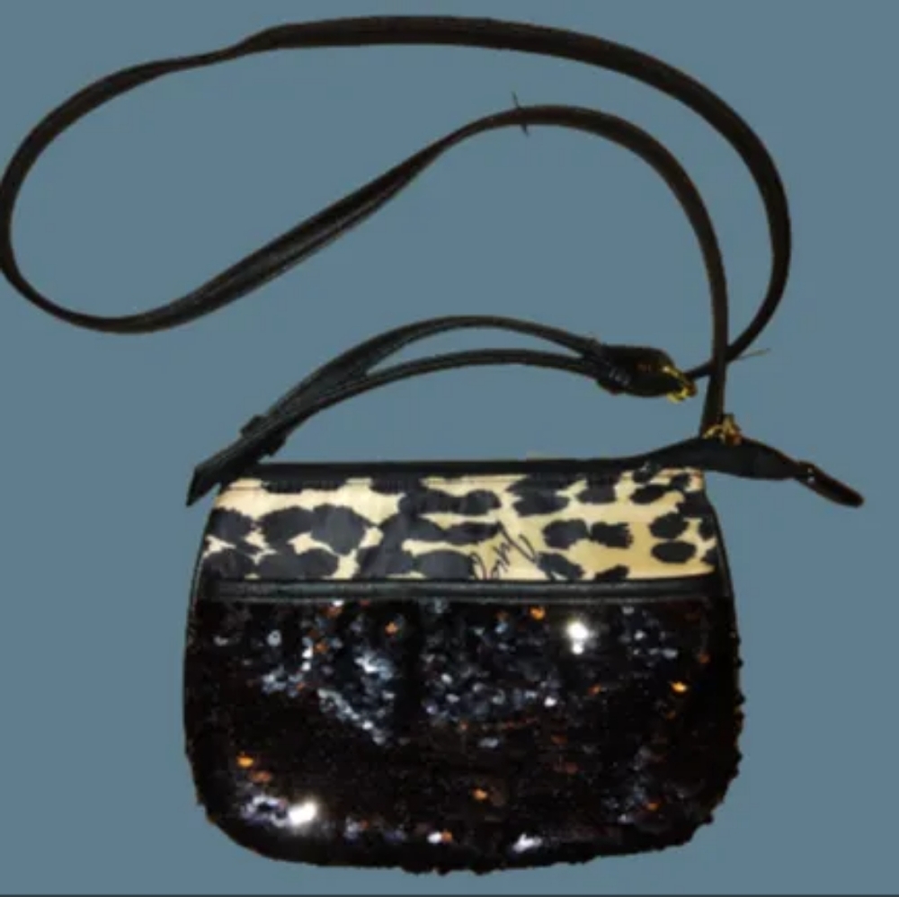 Juicy Couture Sequin Cheetah Purse